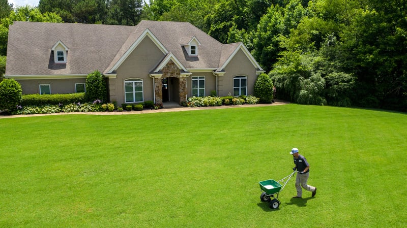 lawn care technician fertilizer-1