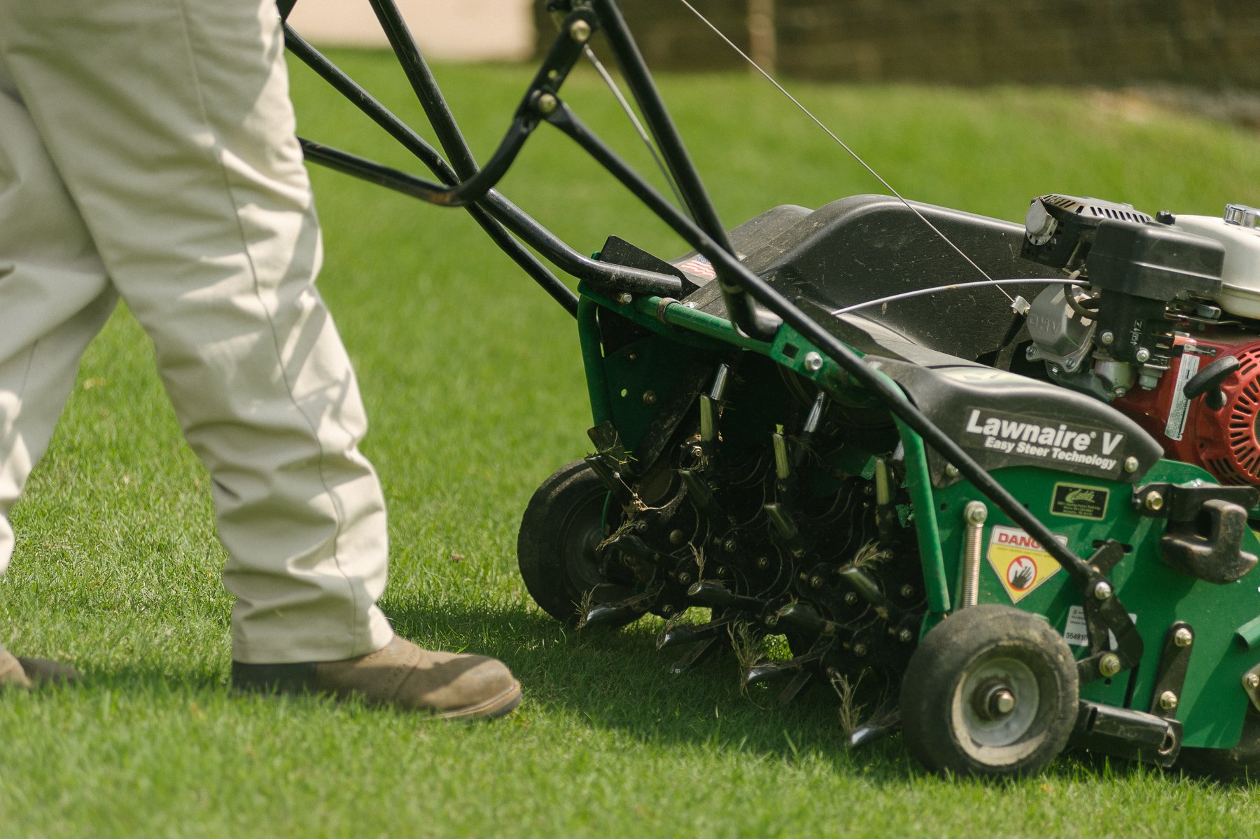 lawn aeration equipment